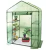 Теплиця садова, парник Польща 140x73 зелена стелаж 4 полиці Теплиця садова, парник Польща 140x73 зелена стелаж 4 полиці