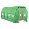 Теплиця садова, парник Польща 2,5x4x2 м 4 секції зелена 10м2 Теплиця садова, парник Польща 2,5x4x2 м 4 секції зелена 10м2
