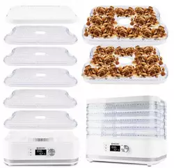 Сушарка для грибів, фруктів, овочів, їжі 450 Вт Maltec біла (110247) Сушарка для грибів, фруктів, овочів, їжі 450 Вт Maltec біла (110247)