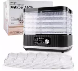 Сушарка для грибів, фруктів, овочів, їжі 450 Вт Maltec чорна (110251) Сушарка для грибів, фруктів, овочів, їжі 450 Вт Maltec чорна (110251)