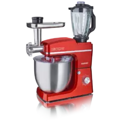 Кухонний комбайн 1500 Вт червоний HEINRICH'S HKM 8083 ROT Кухонний комбайн 1500 Вт червоний HEINRICH'S HKM 8083 ROT