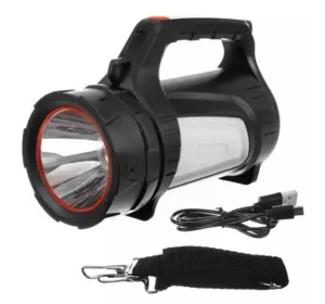 Ліхтарик акумуляторний (POWERBANK) LED 12526 ПОЛЬЩА Ліхтарик акумуляторний (POWERBANK) LED 12526 ПОЛЬЩА