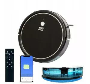 Робот-пилосос з пультом та функцією миття підлог TUYA SMART Bass Polska Робот-пилосос з пультом та функцією миття підлог TUYA SMART Bass Polska