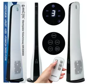 Колонний вентилятор Maltec WK300Wt + пульт Колонний вентилятор Maltec WK300Wt + пульт