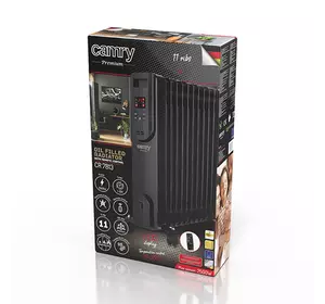 Масляний обігрівач Camry CR 7813 + таймер + пульт Масляний обігрівач Camry CR 7813 + таймер + пульт