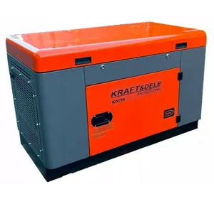 Дизельний генератор 10-11кВт (14/15,5 кВт) Kraft&Dele KD198 Дизельний генератор 10-11кВт (14/15,5 кВт) Kraft&Dele KD198