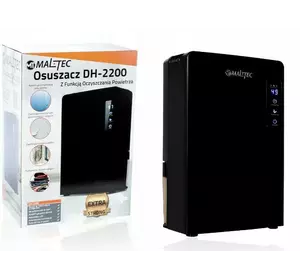 Осушувач повітря MALTEC DH-2200 чорний Осушувач повітря MALTEC DH-2200 чорний
