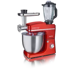 Кухонний комбайн 1500 Вт червоний HEINRICH'S HKM 8083 ROT Кухонний комбайн 1500 Вт червоний HEINRICH'S HKM 8083 ROT