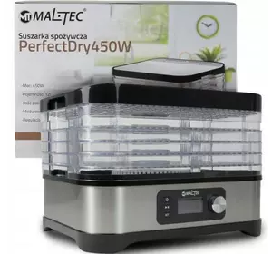 Сушарка для грибів, овочів, фруктів Maltec PerfectDry450W (109553) Сушарка для грибів, овочів, фруктів Maltec PerfectDry450W (109553)