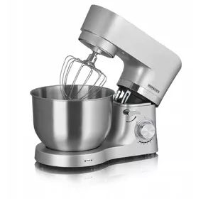 Планетарний кухонний міксер 6,5 л 1300 Вт срібло HEINRICH'S HKM 6278 SILBER Планетарний кухонний міксер 6,5 л 1300 Вт срібло HEINRICH'S HKM 6278 SILBER